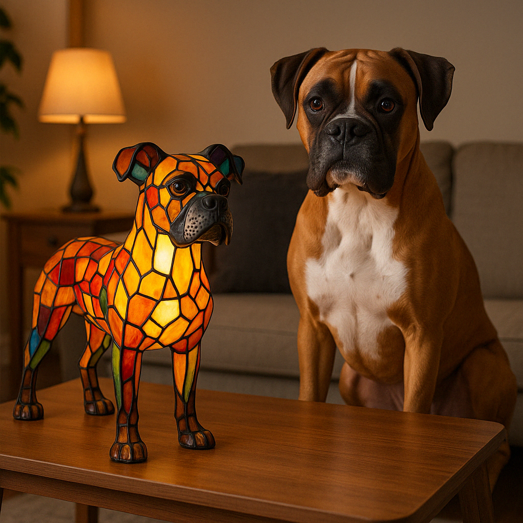 Boxer Glowing Lamp