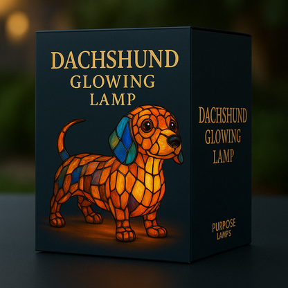 Dachshund Glowing Lamp
